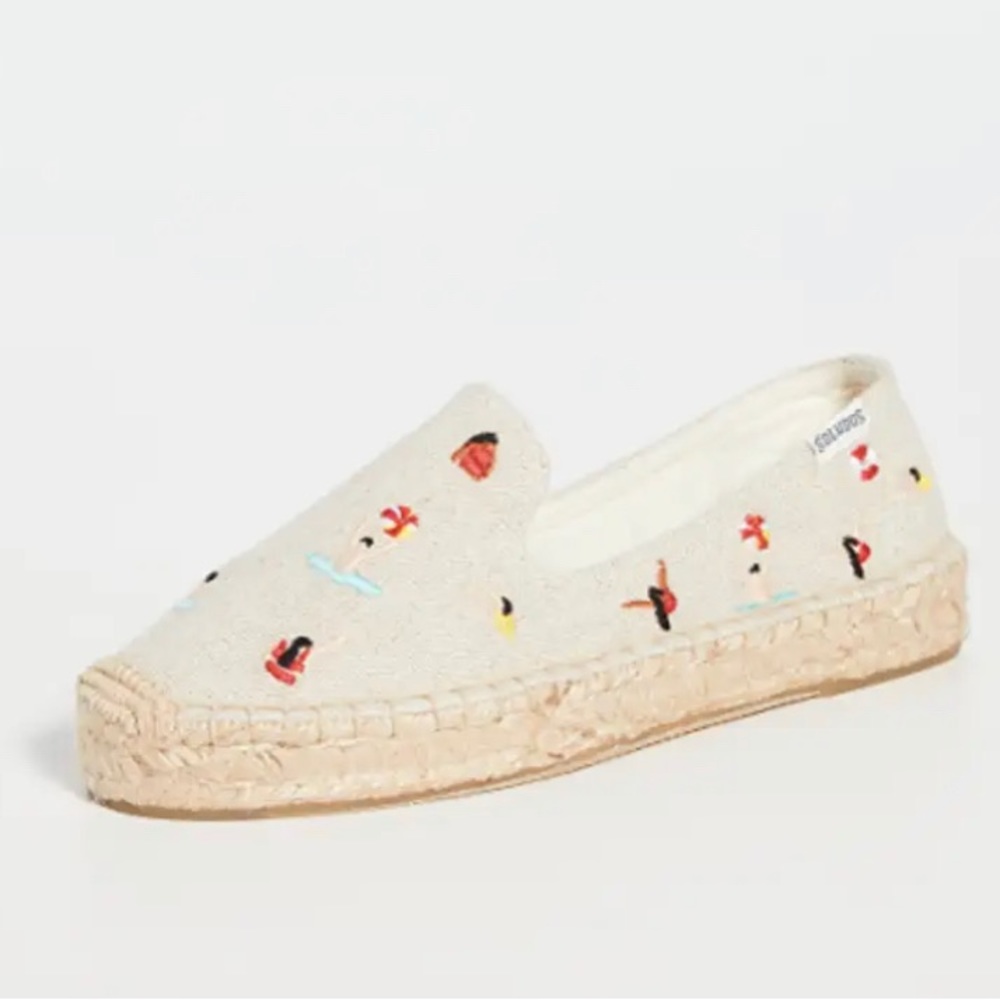 Soludos- swimmers platform espadrilles